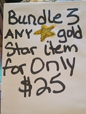 ANY 3 ⭐⭐⭐ ITEMS BUNDLE FOR ONLY $25. HURRY ONLY 2 MORE DAYS⭐⭐⭐ PAY 1 SHIP COST
